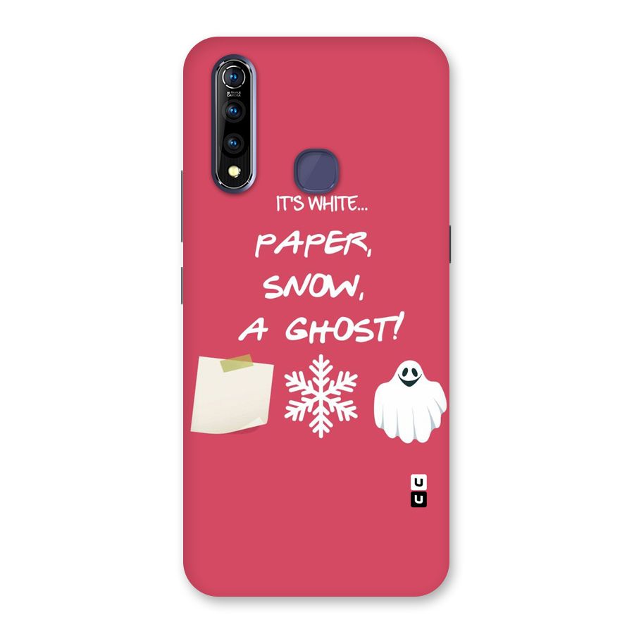 Snow Paper Back Case for Vivo Z1 Pro