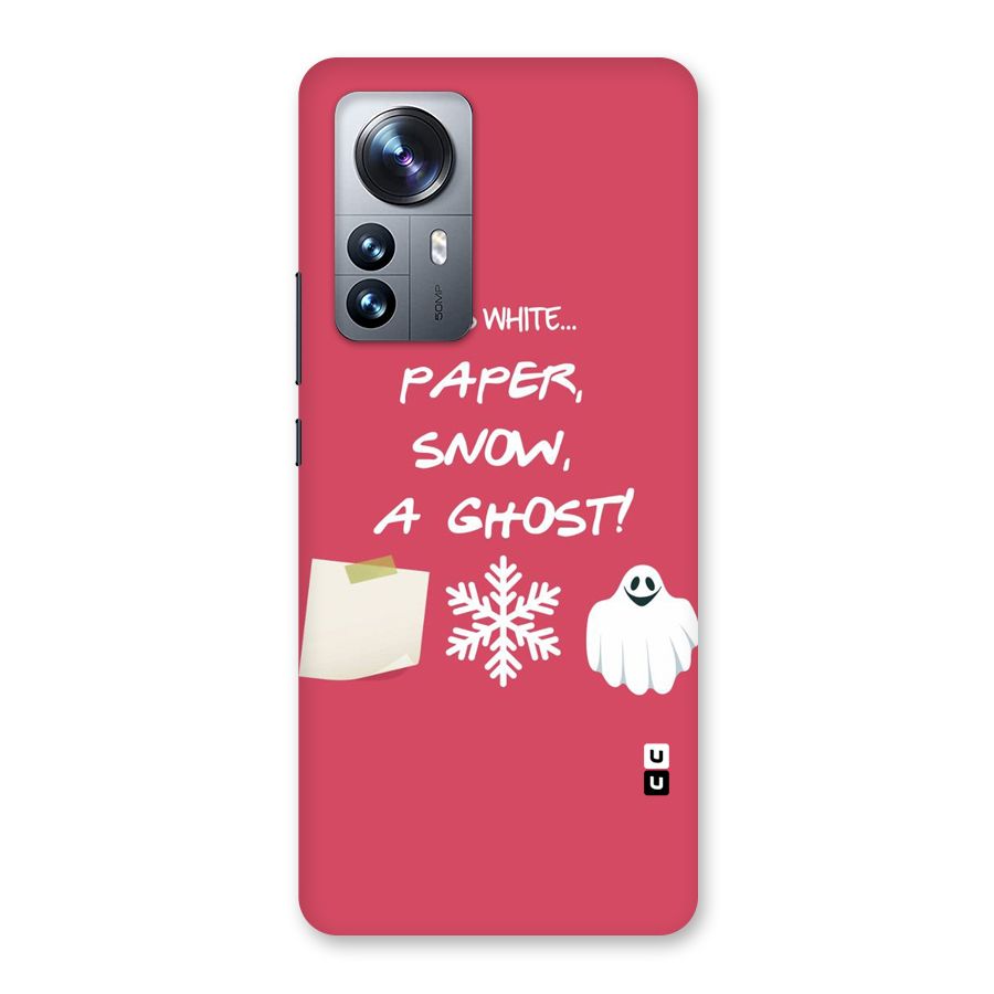 Snow Paper Back Case for Xiaomi 12 Pro