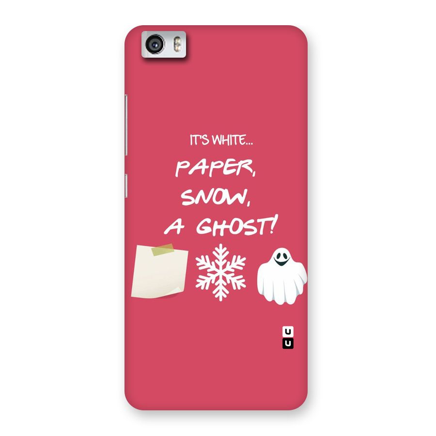 Snow Paper Back Case for Xiaomi Redmi Mi5