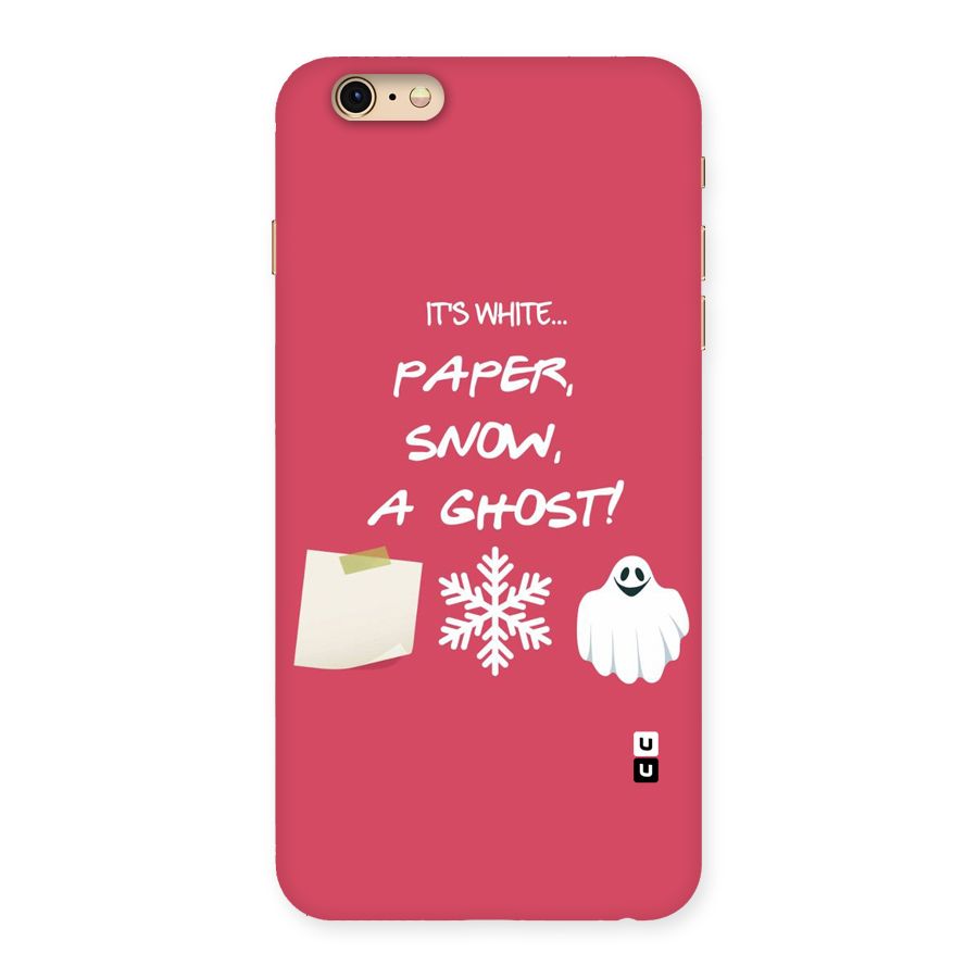 Snow Paper Back Case for iPhone 6 Plus 6S Plus
