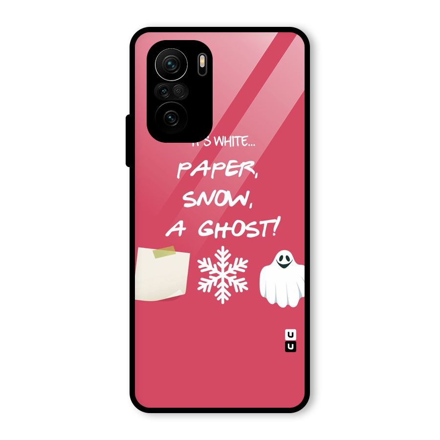 Snow Paper Glass Back Case for Mi 11x