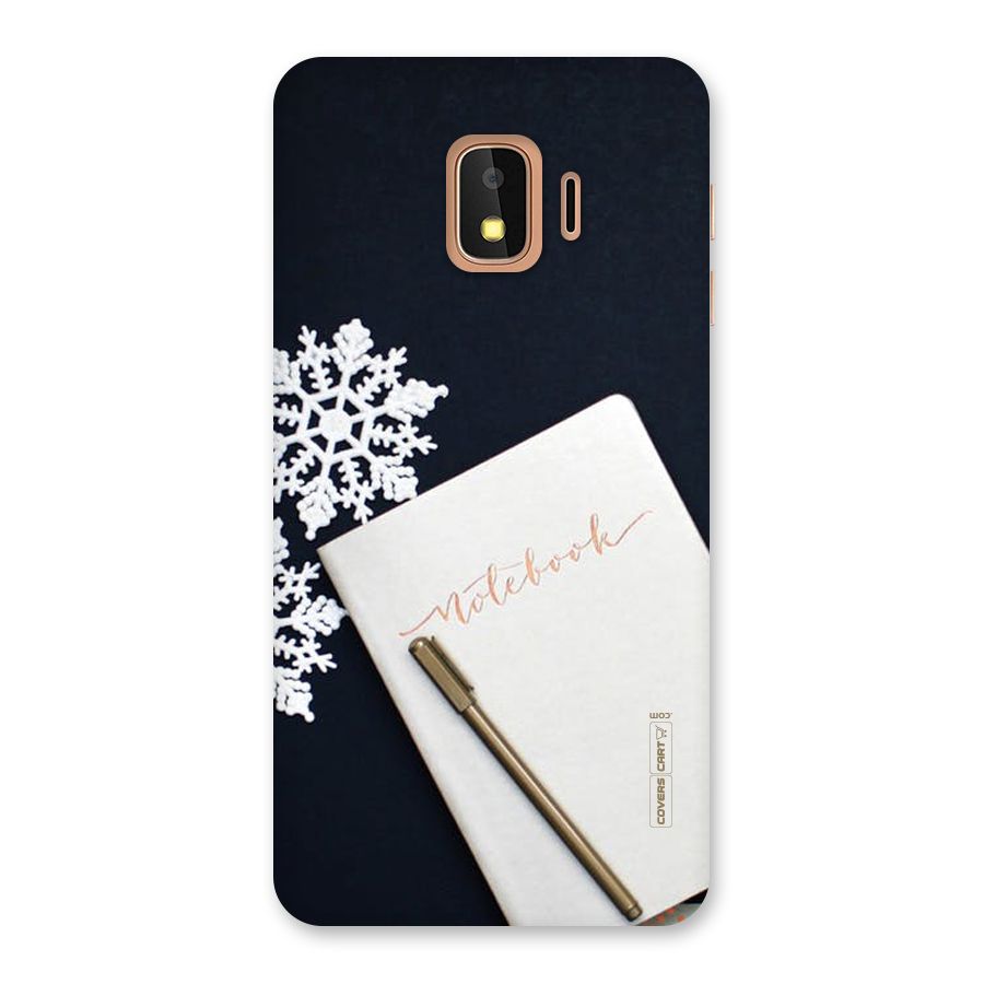 Snowflake Notebook Back Case for Galaxy J2 Core
