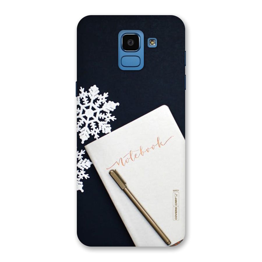 Snowflake Notebook Back Case for Galaxy On6