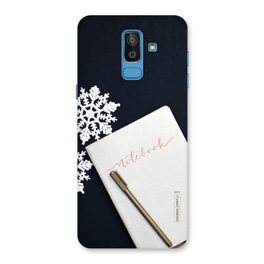 Snowflake Notebook Back Case for Galaxy On8 (2018)