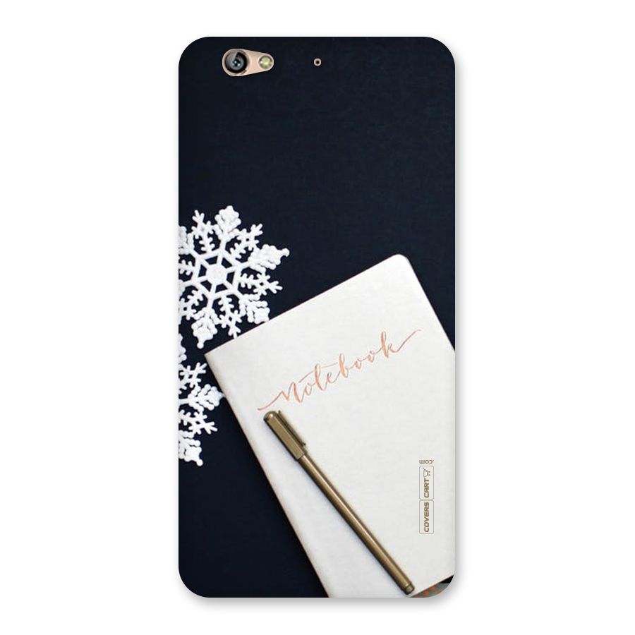 Snowflake Notebook Back Case for Gionee S6