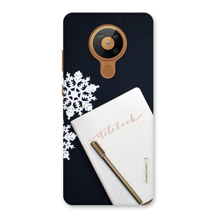 Snowflake Notebook Back Case for Nokia 5.3