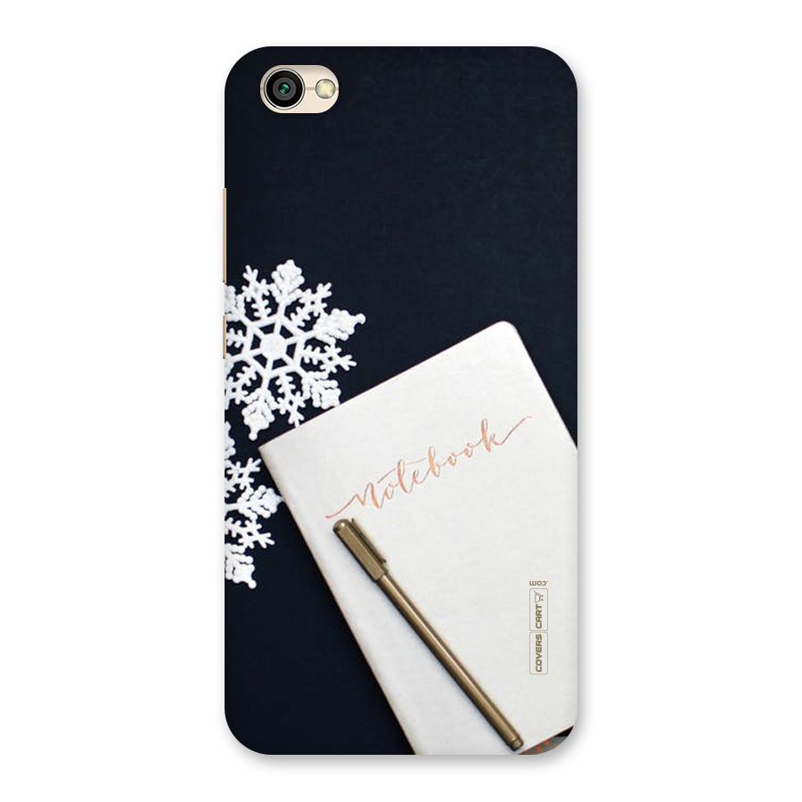 Snowflake Notebook Back Case for Redmi Y1 Lite