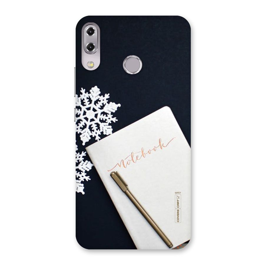 Snowflake Notebook Back Case for Zenfone 5Z