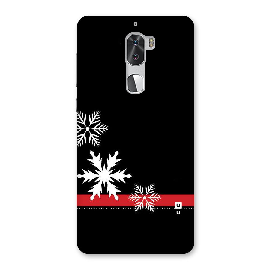 Snowflake Ribbon Back Case for Coolpad Cool 1
