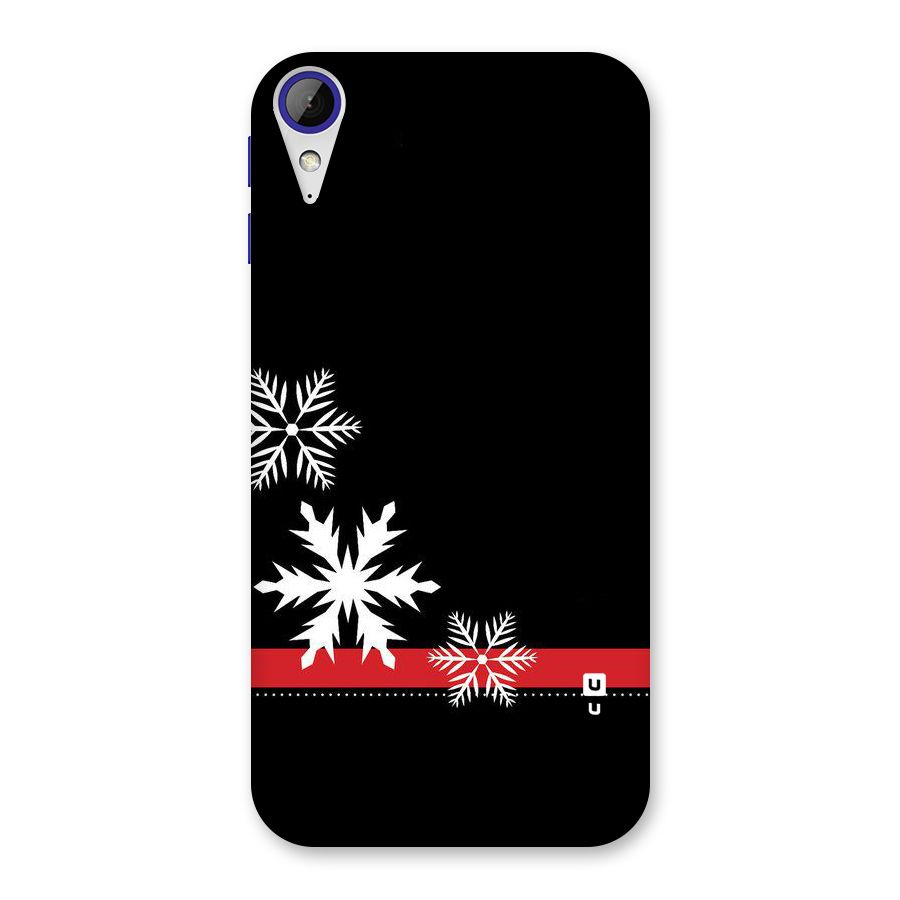 Snowflake Ribbon Back Case for Desire 830