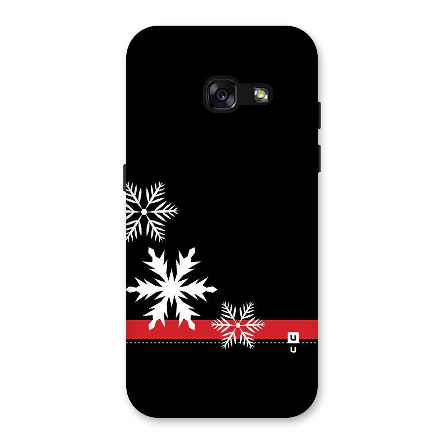Snowflake Ribbon Back Case for Galaxy A3 (2017)