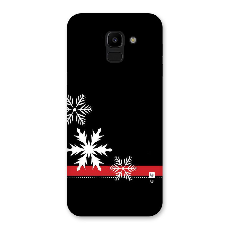 Snowflake Ribbon Back Case for Galaxy J6
