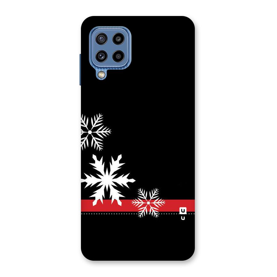 Snowflake Ribbon Back Case for Galaxy M32