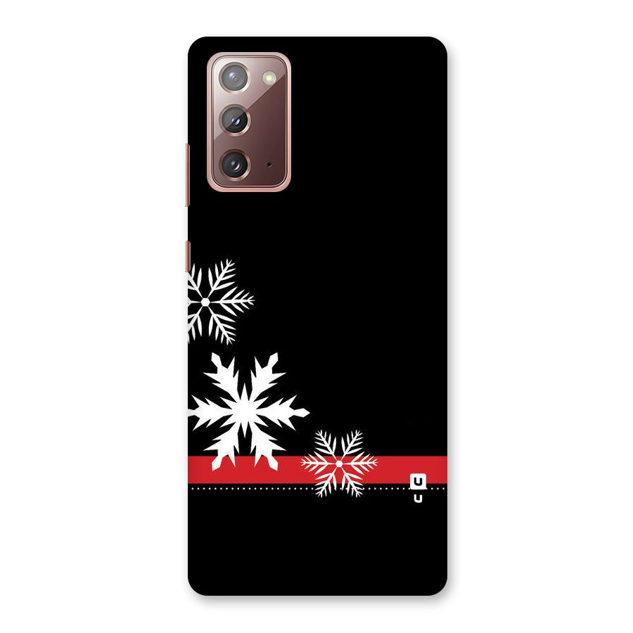 Snowflake Ribbon Back Case for Galaxy Note 20