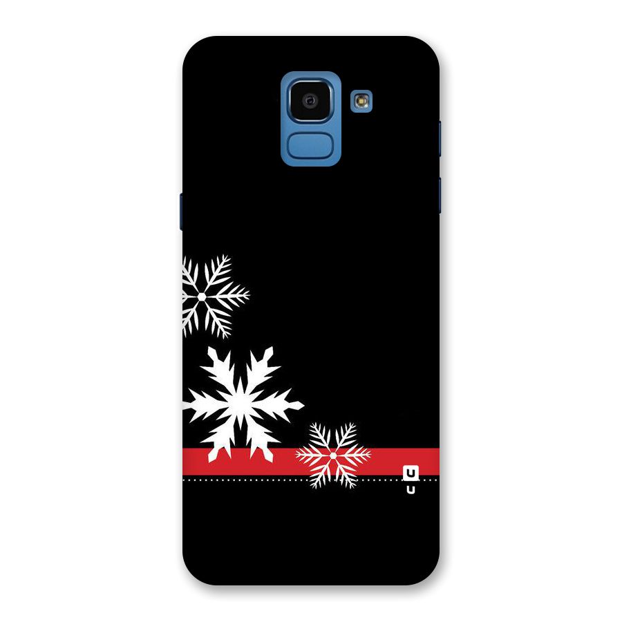Snowflake Ribbon Back Case for Galaxy On6