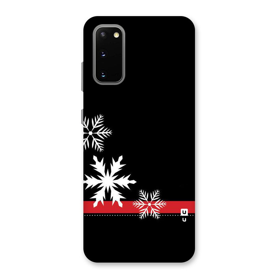 Snowflake Ribbon Back Case for Galaxy S20