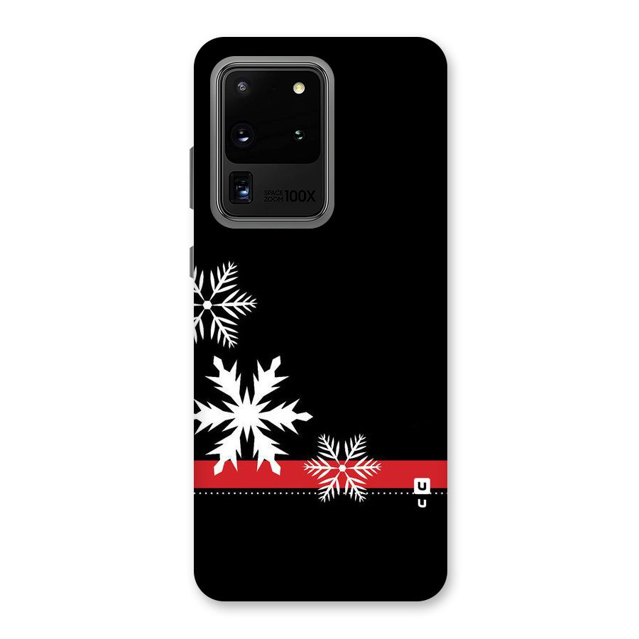 Snowflake Ribbon Back Case for Galaxy S20 Ultra