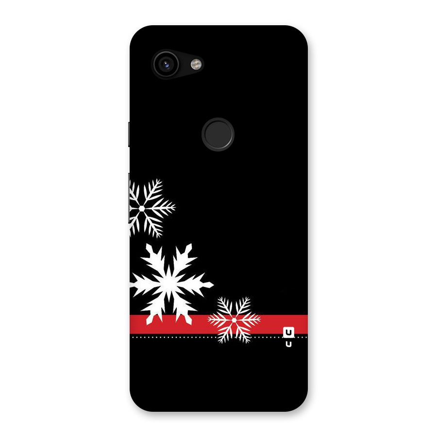 Snowflake Ribbon Back Case for Google Pixel 3a