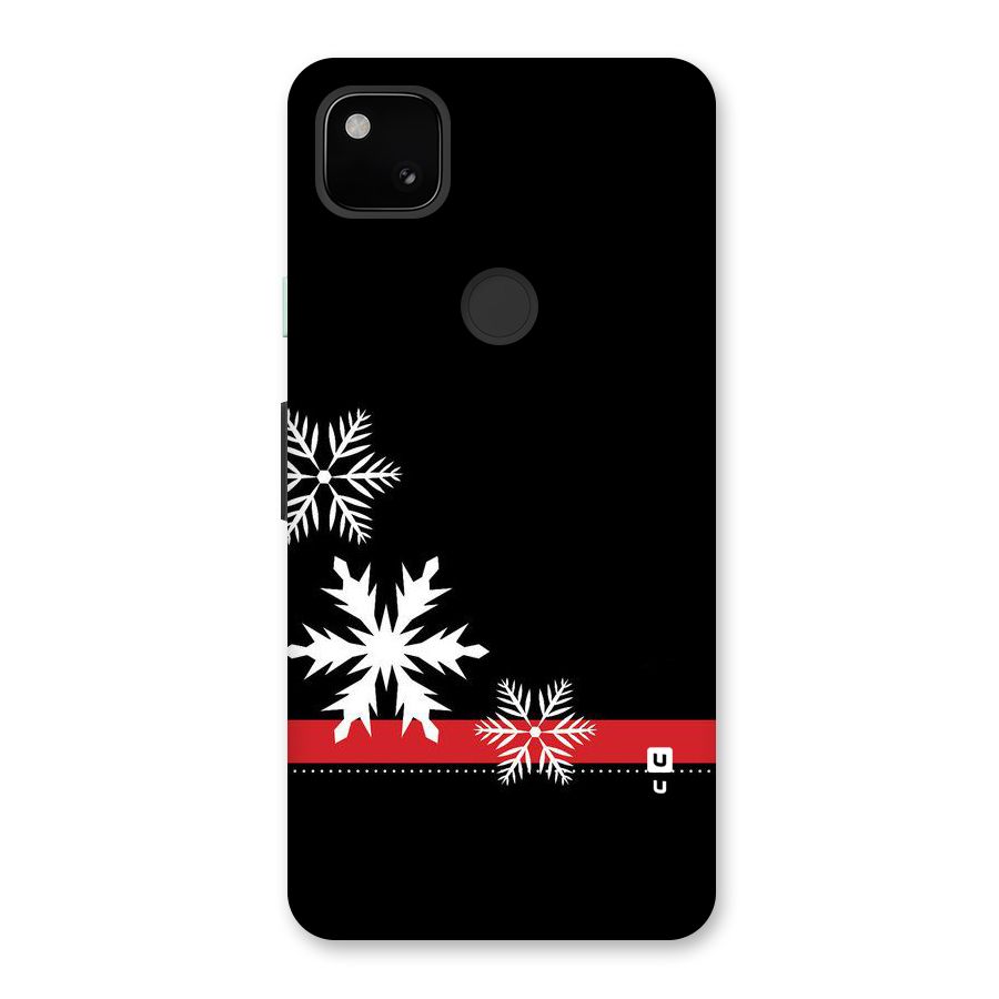 Snowflake Ribbon Back Case for Google Pixel 4a