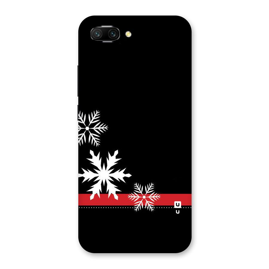 Snowflake Ribbon Back Case for Honor 10