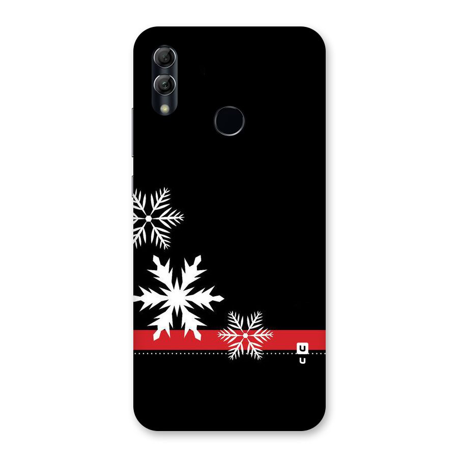 Snowflake Ribbon Back Case for Honor 10 Lite