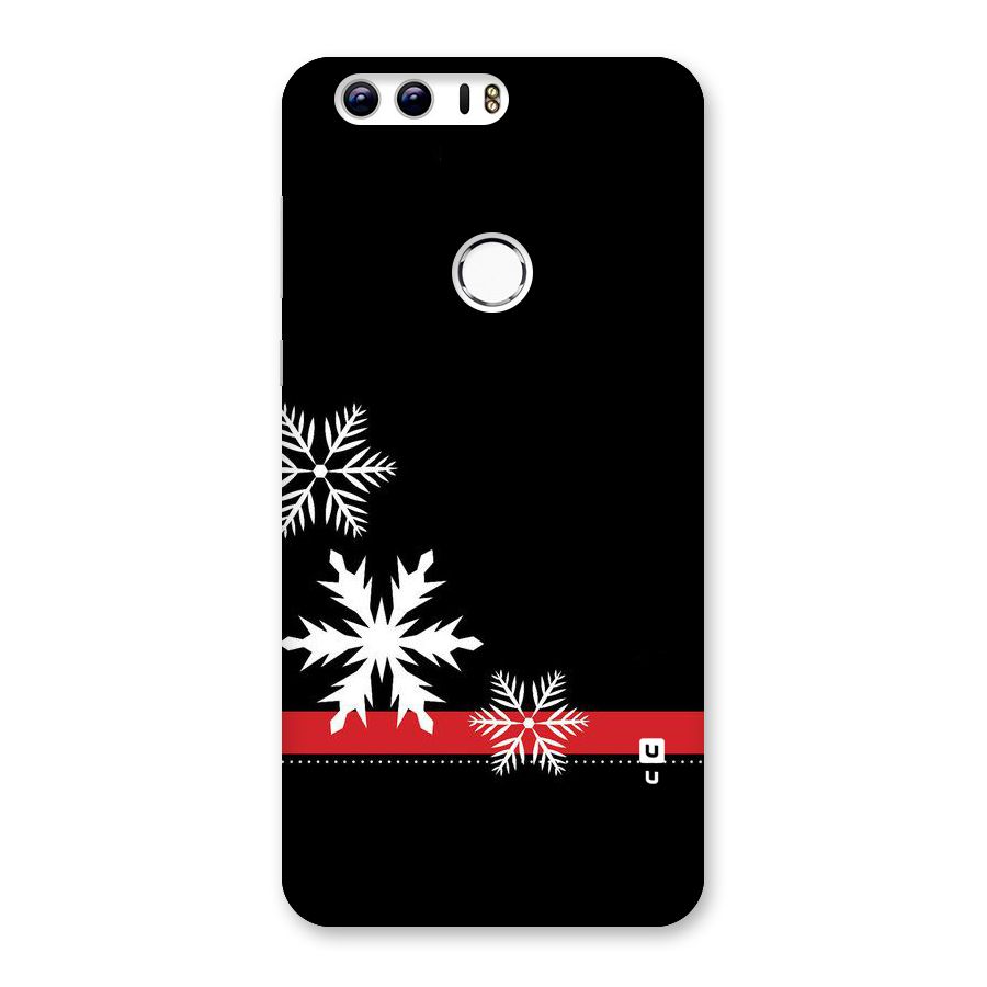 Snowflake Ribbon Back Case for Honor 8