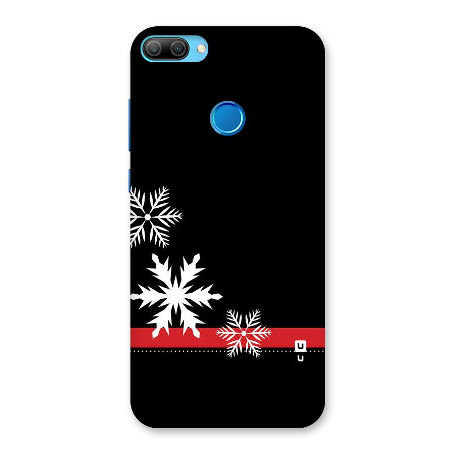 Snowflake Ribbon Back Case for Honor 9N