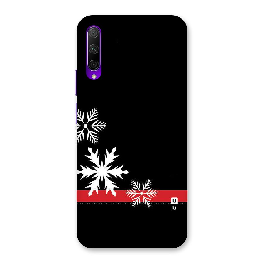 Snowflake Ribbon Back Case for Honor 9X Pro