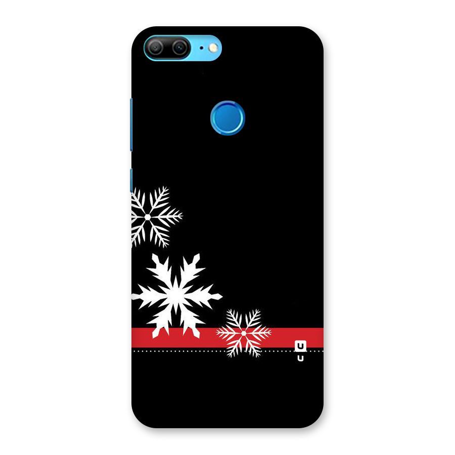 Snowflake Ribbon Back Case for Honor 9 Lite