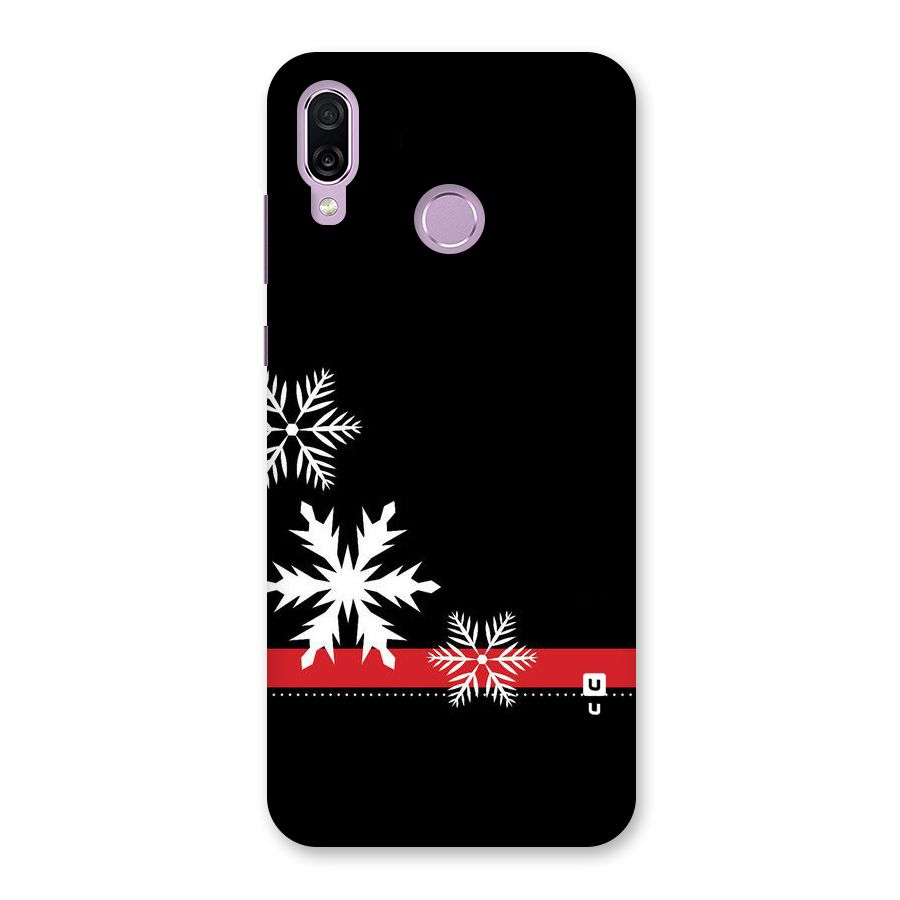 Snowflake Ribbon Back Case for Honor Play