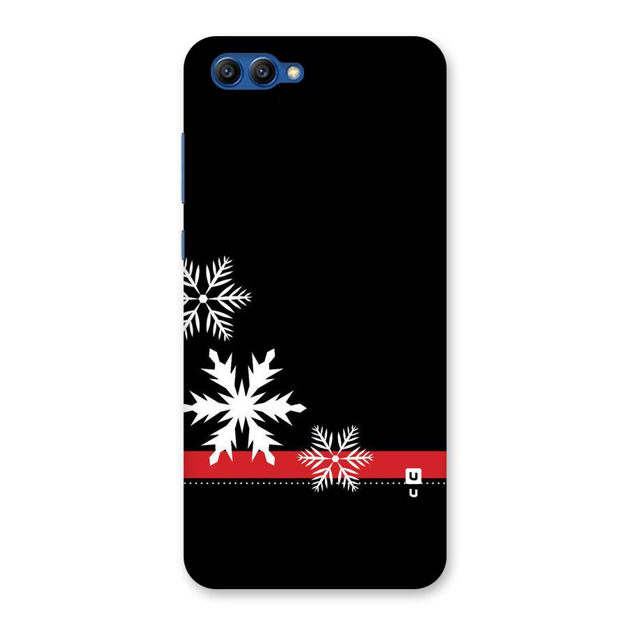 Snowflake Ribbon Back Case for Honor View 10