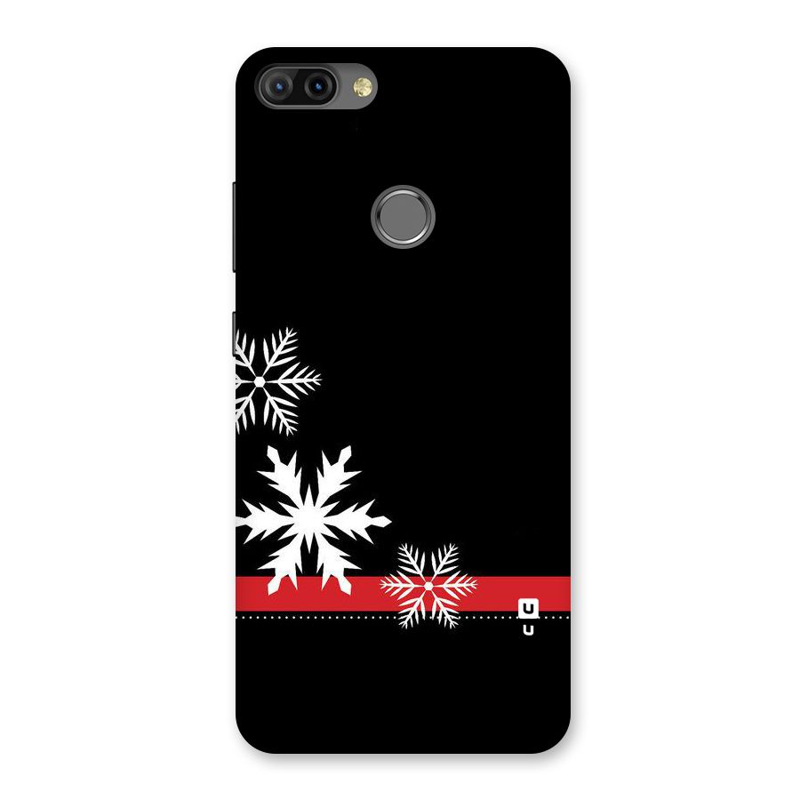 Snowflake Ribbon Back Case for Infinix Hot 6 Pro