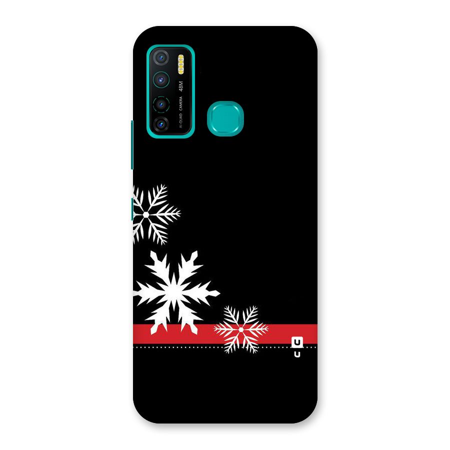 Snowflake Ribbon Back Case for Infinix Hot 9 Pro