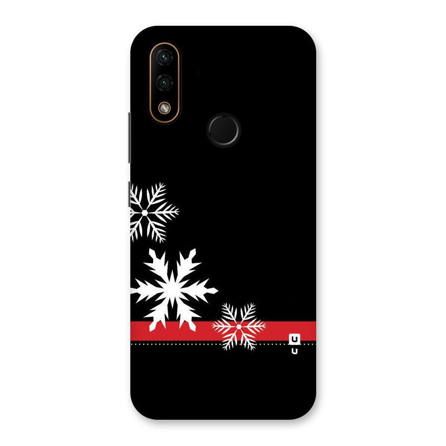 Snowflake Ribbon Back Case for Lenovo A6 Note