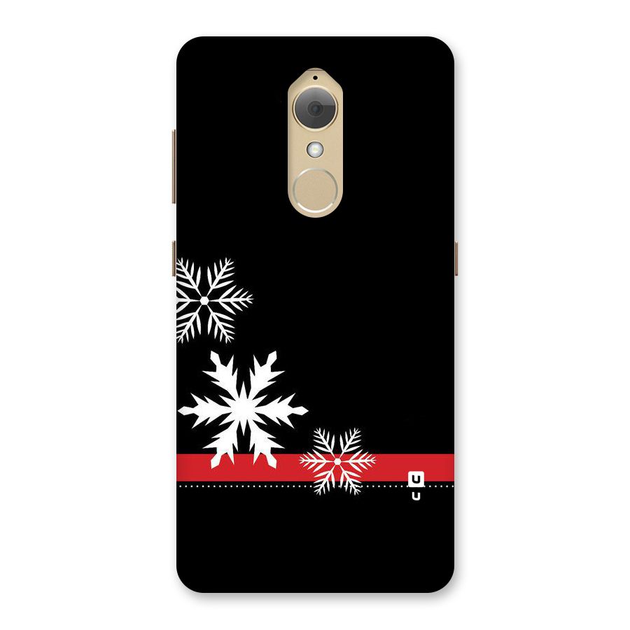 Snowflake Ribbon Back Case for Lenovo K8
