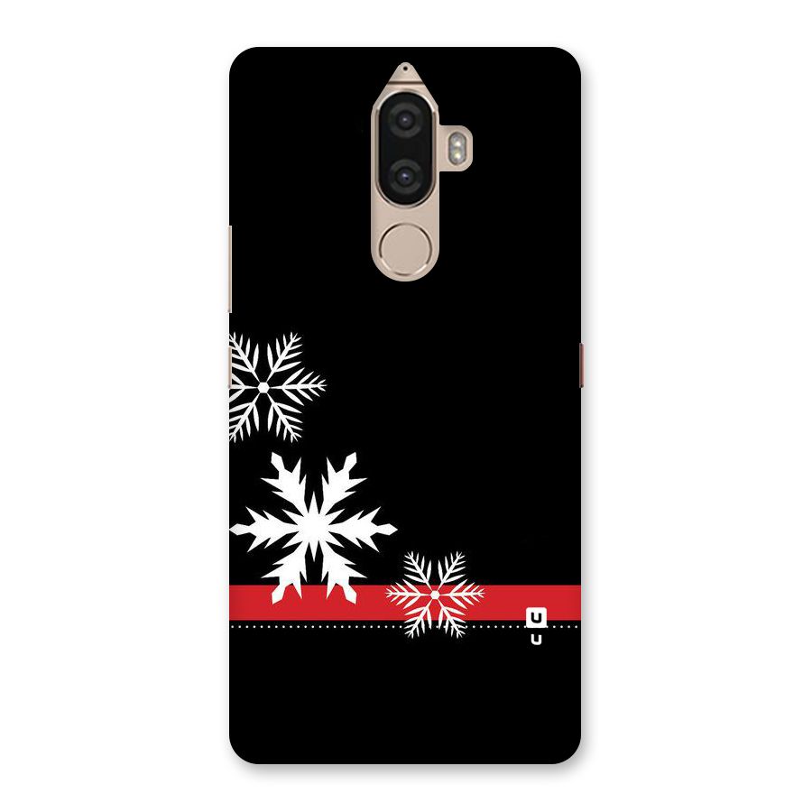 Snowflake Ribbon Back Case for Lenovo K8 Note