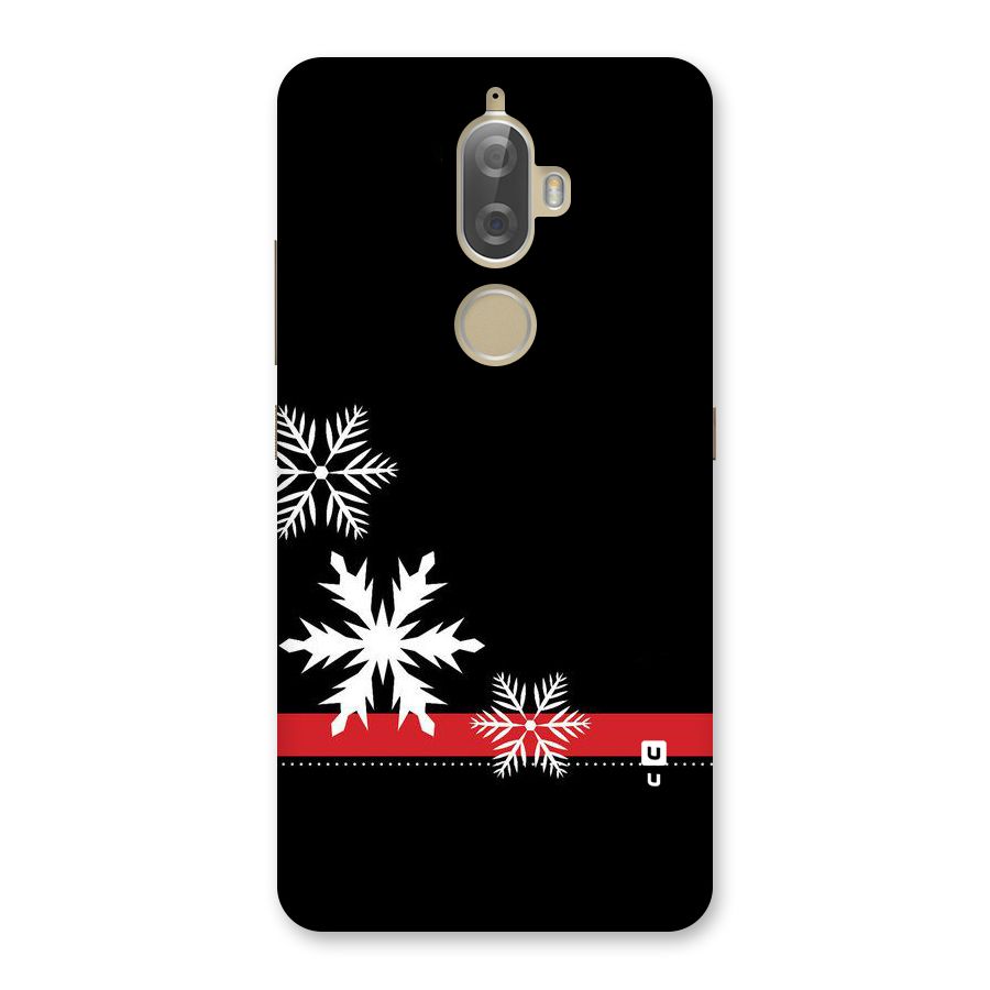 Snowflake Ribbon Back Case for Lenovo K8 Plus
