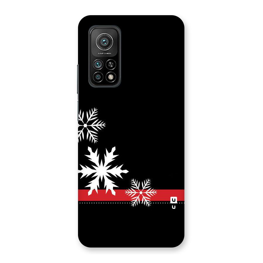 Snowflake Ribbon Back Case for Mi 10T 5G