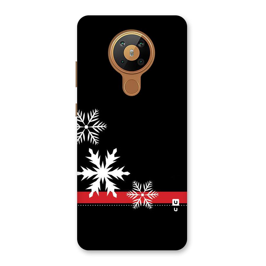 Snowflake Ribbon Back Case for Nokia 5.3