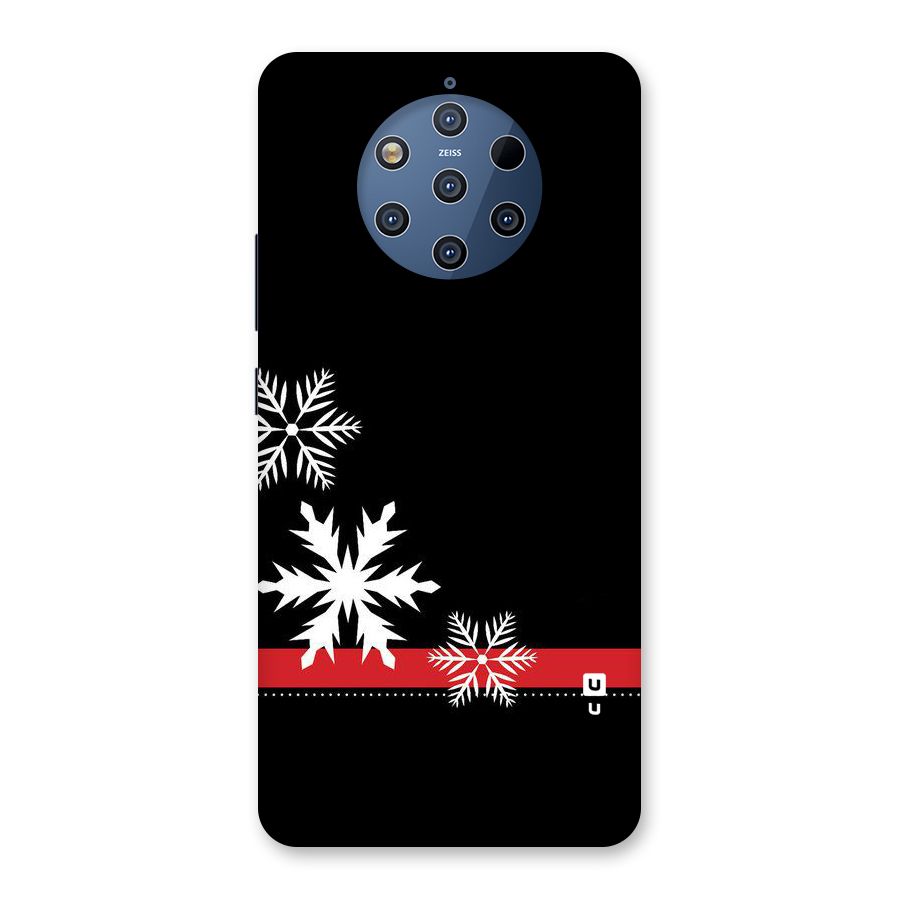 Snowflake Ribbon Back Case for Nokia 9 PureView