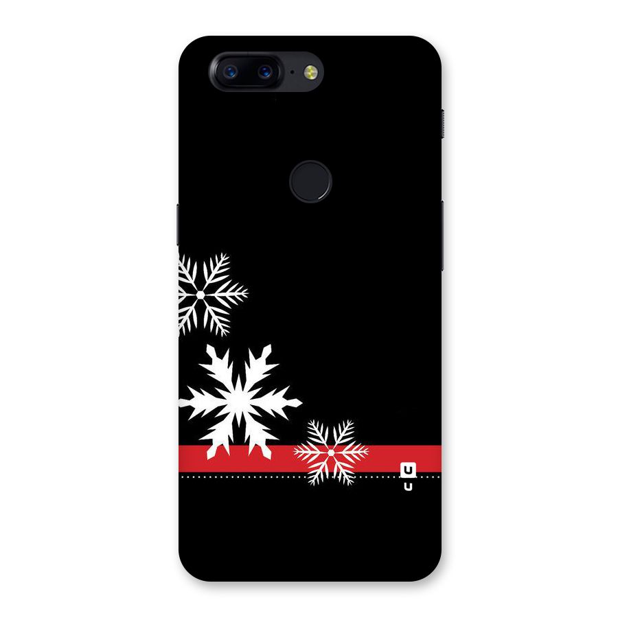Snowflake Ribbon Back Case for OnePlus 5T