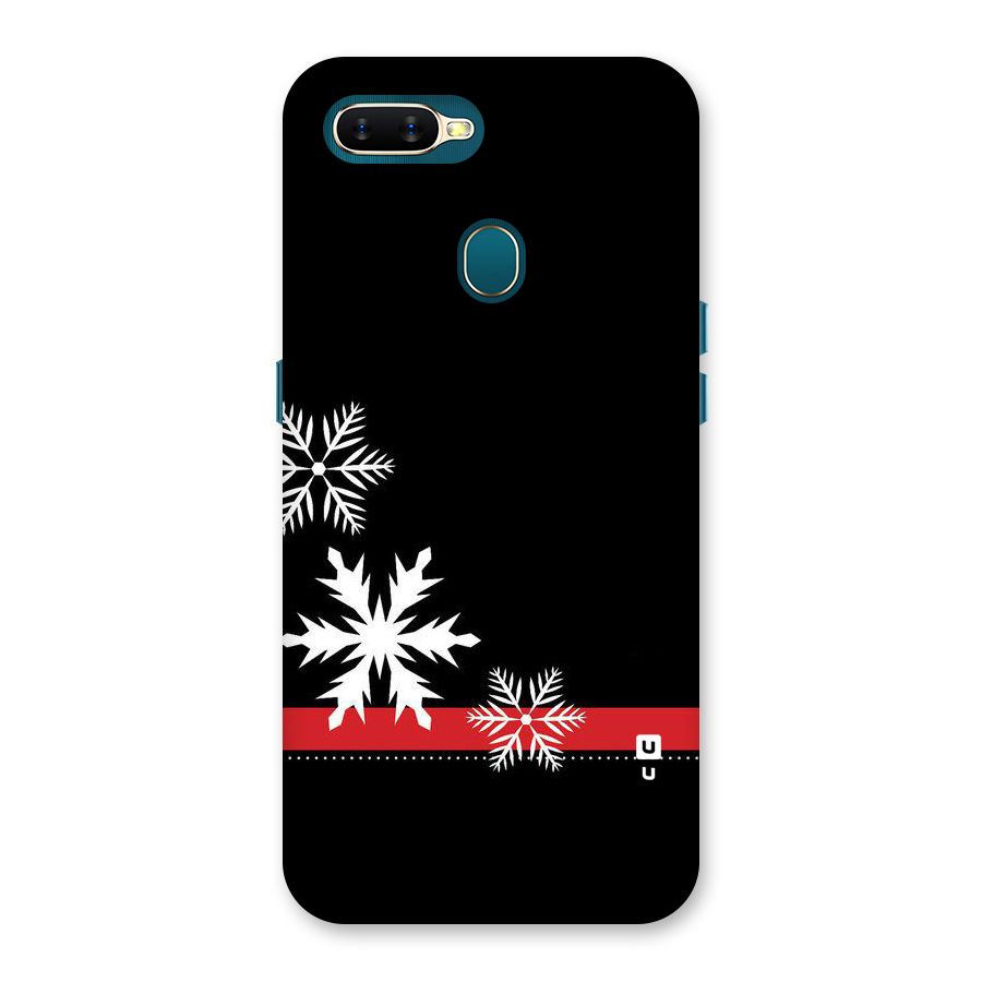 Snowflake Ribbon Back Case for Oppo A11k