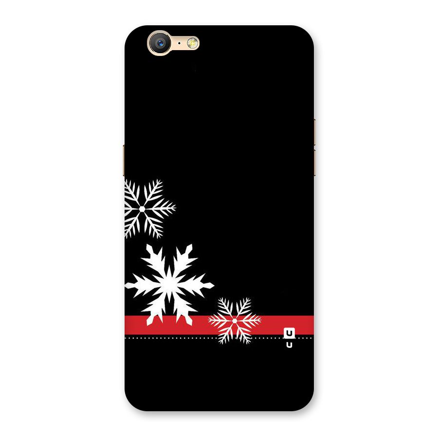 Snowflake Ribbon Back Case for Oppo A39