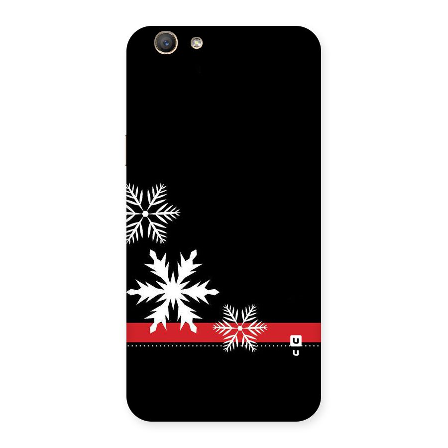 Snowflake Ribbon Back Case for Oppo A59