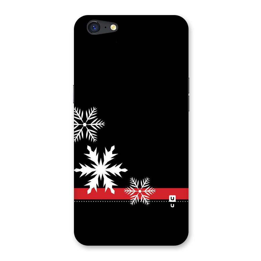 Snowflake Ribbon Back Case for Oppo A71