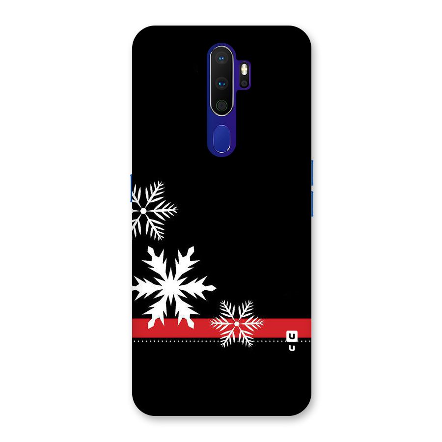Snowflake Ribbon Back Case for Oppo A9 (2020)
