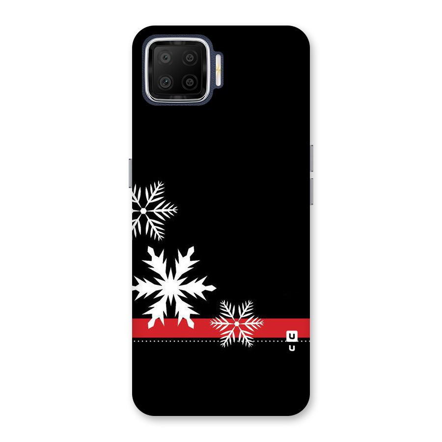 Snowflake Ribbon Back Case for Oppo F17