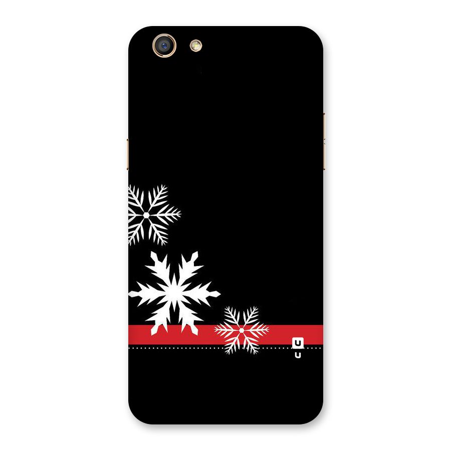 Snowflake Ribbon Back Case for Oppo F3