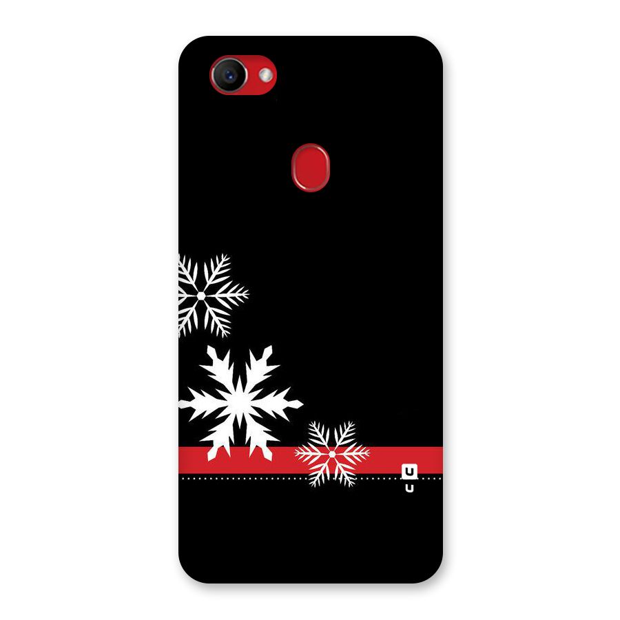 Snowflake Ribbon Back Case for Oppo F7