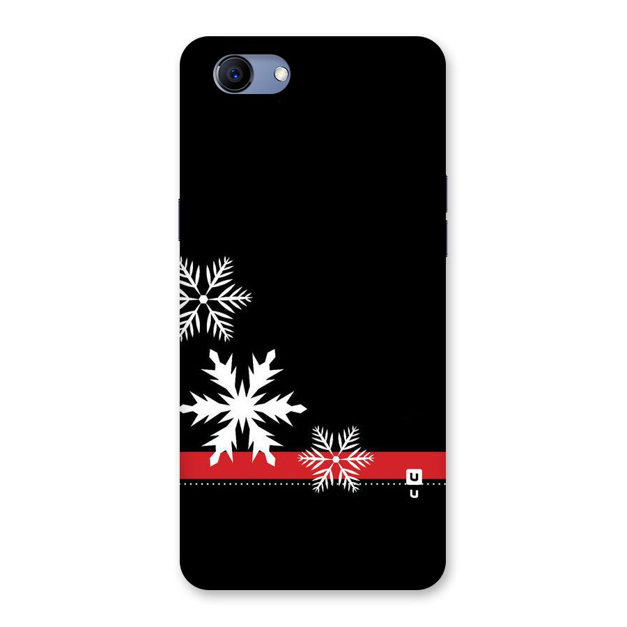 Snowflake Ribbon Back Case for Oppo Realme 1